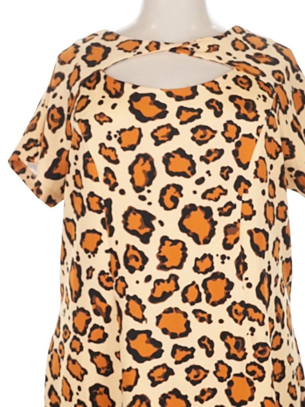Disney Parks Dress Shop Animal Kingdom Leopard Print Dress 2X NWT - Picture 2 of 4